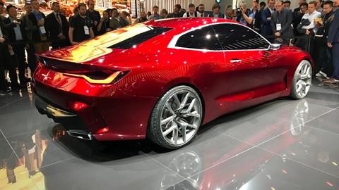 BMW Concept 4 at the Frankfurt motor show 2019 - rear view