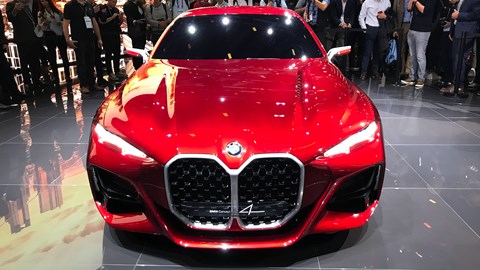 BMW Concept 4 at the Frankfurt motor show 2019 - kidney grille