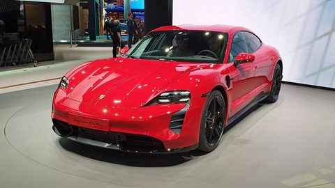 Porsche Taycan - a HIT at the Frankfurt motor show 2019