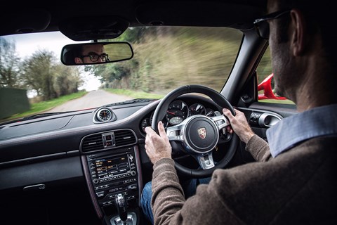 Porsche 997 interior