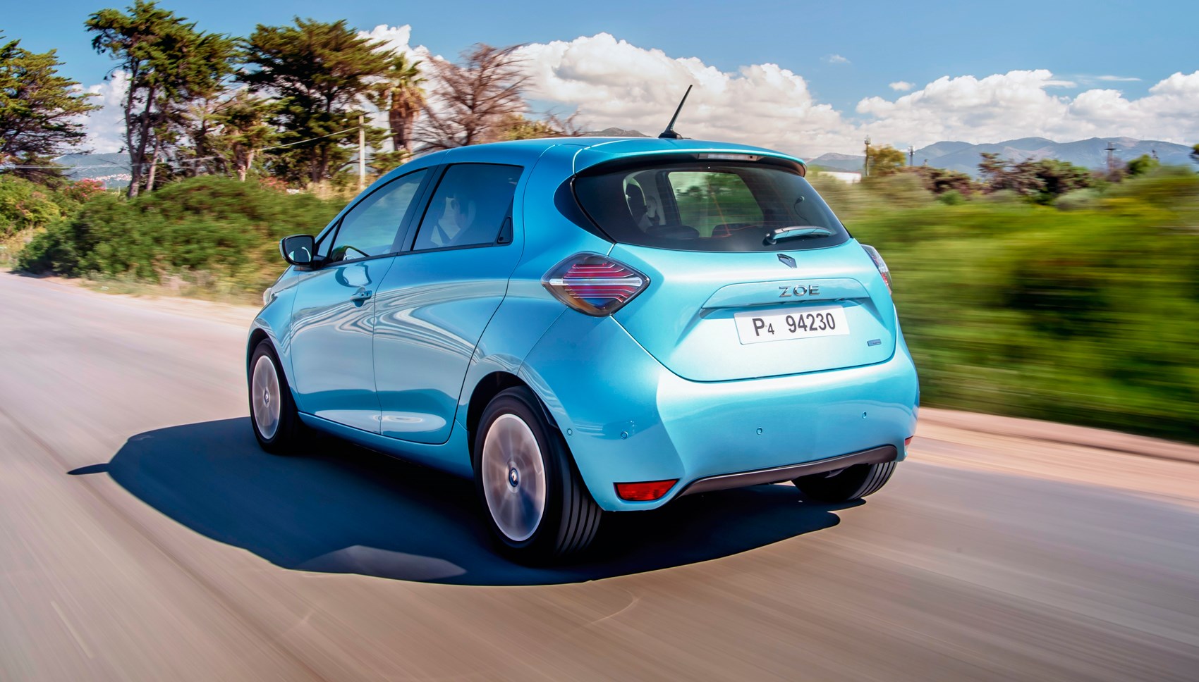 Renault Zoe rear tracking