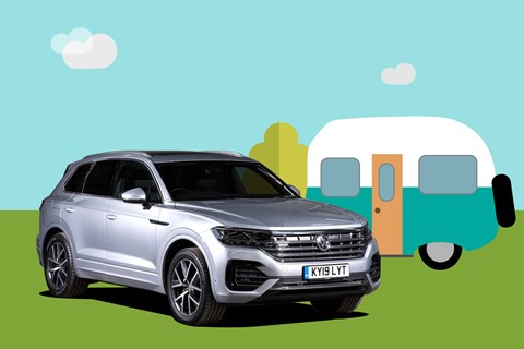 Best tow car: the VW Touareg