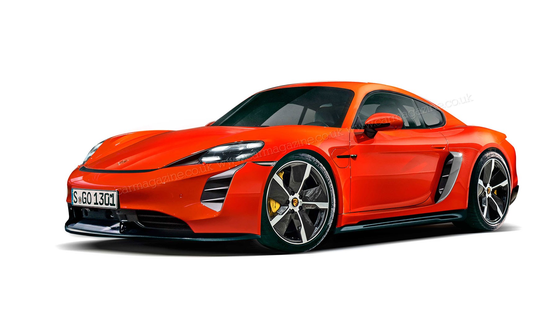 Porsche Cayman Electric 2024