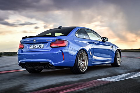 BMW M2 CS rear tracking