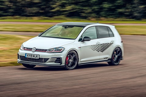 GTI TCR front cornering