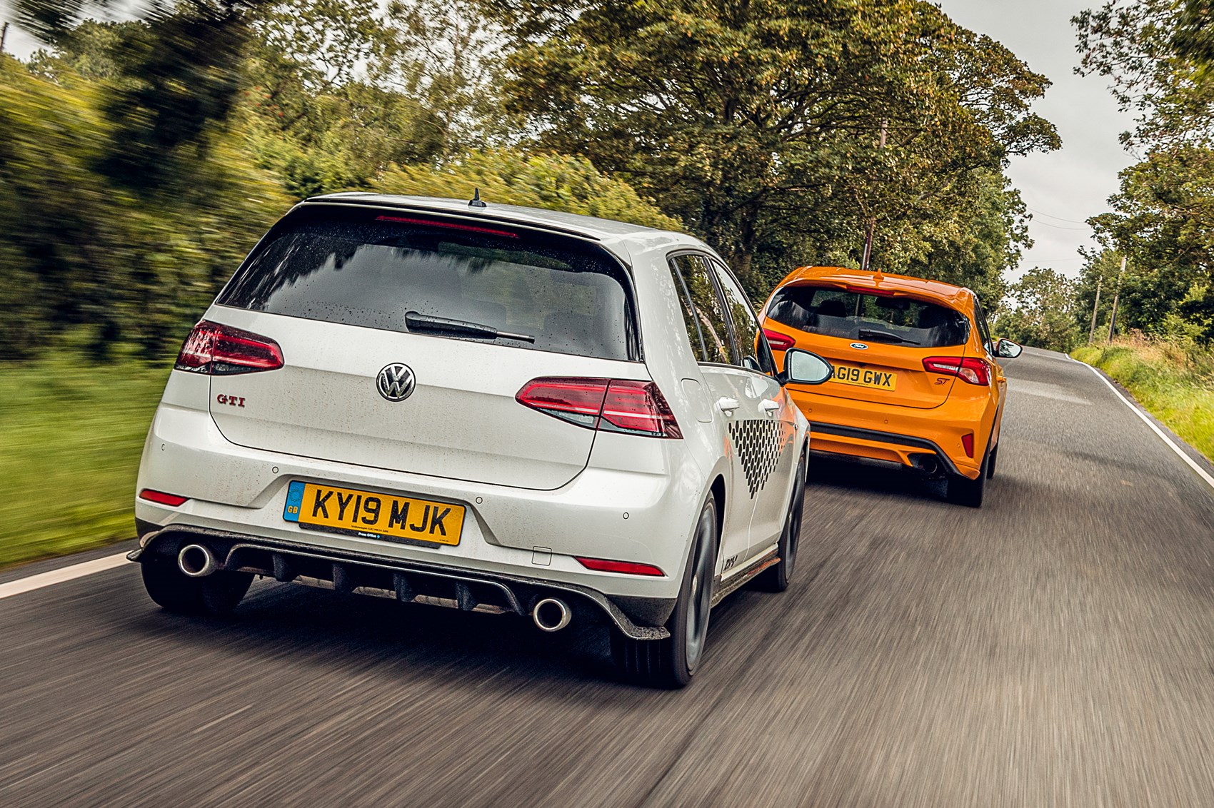 Ford Focus St Vs Vw Golf Gti Tcr Vs Hyundai I30n Triple Test Review Car Magazine