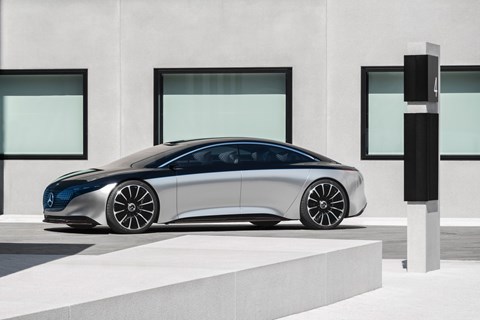 Mercedes-Benz Vision EQS: shown at the 2019 Frankfurt motor show