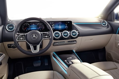 Mercedes GLA interior