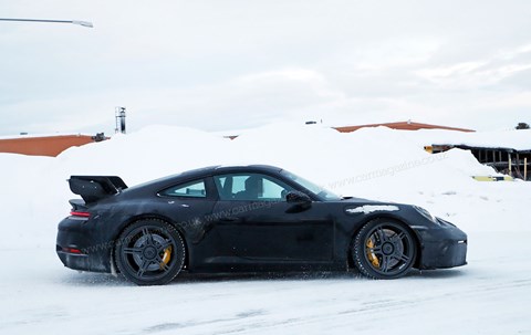 New 2020 Porsche 911 GT3 spy photos winter testing