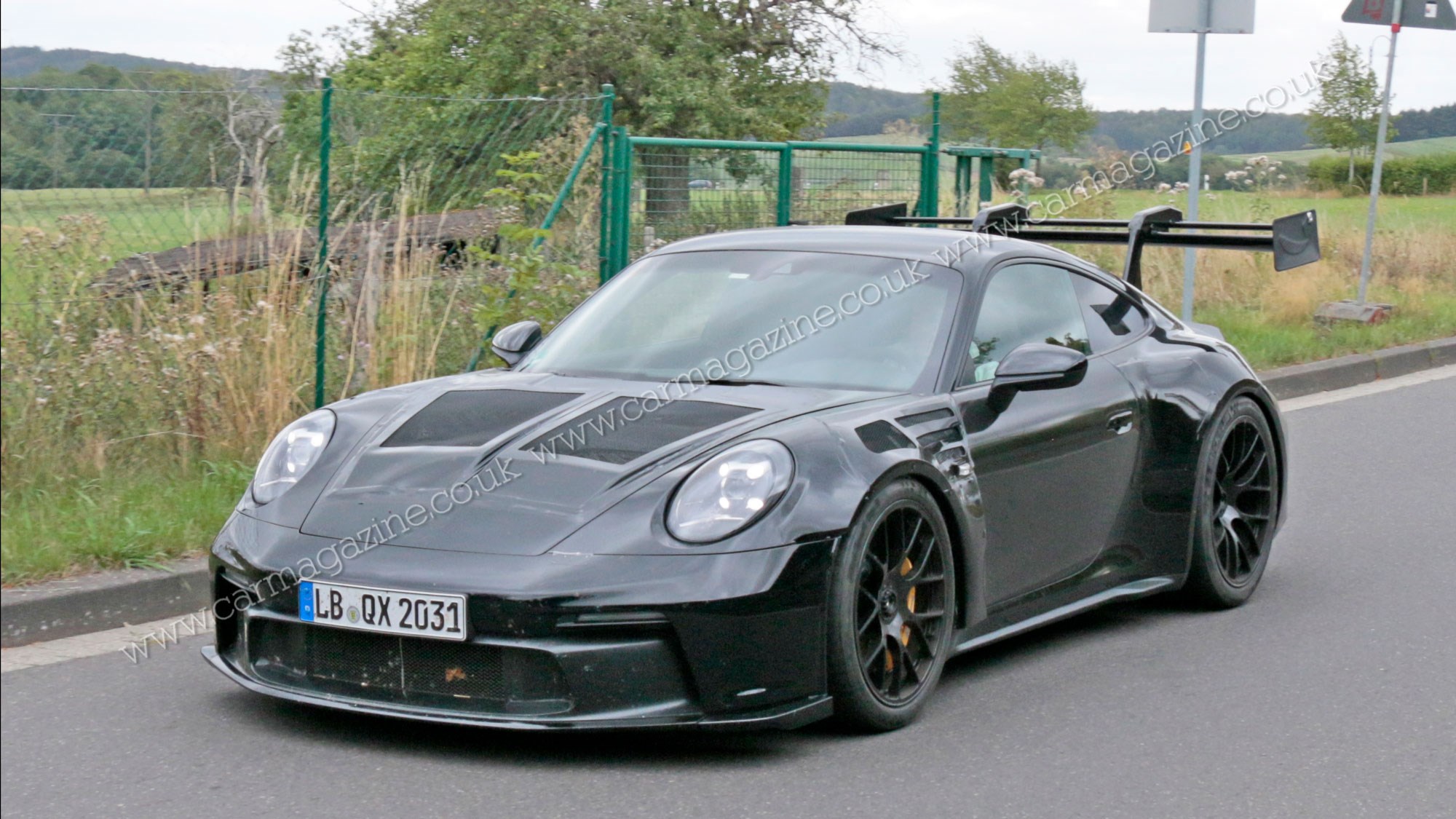 New Porsche 911 Gt3 Fresh Pictures Of Gt3 Rs Testing Car Magazine