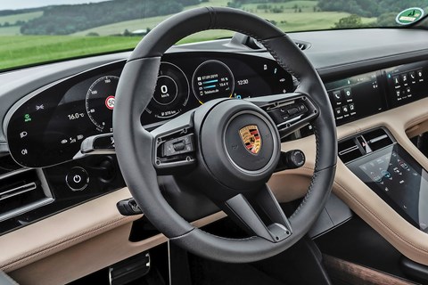 Porsche Taycan interior