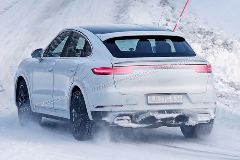 cayenne gt spy shot
