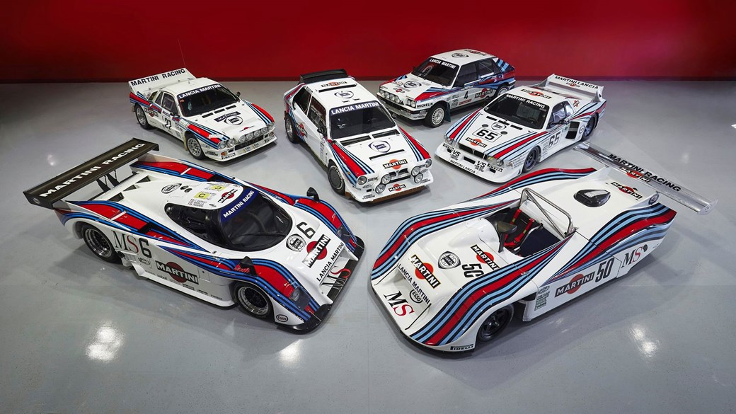 Six rare Martini Lancia race cars to be sold