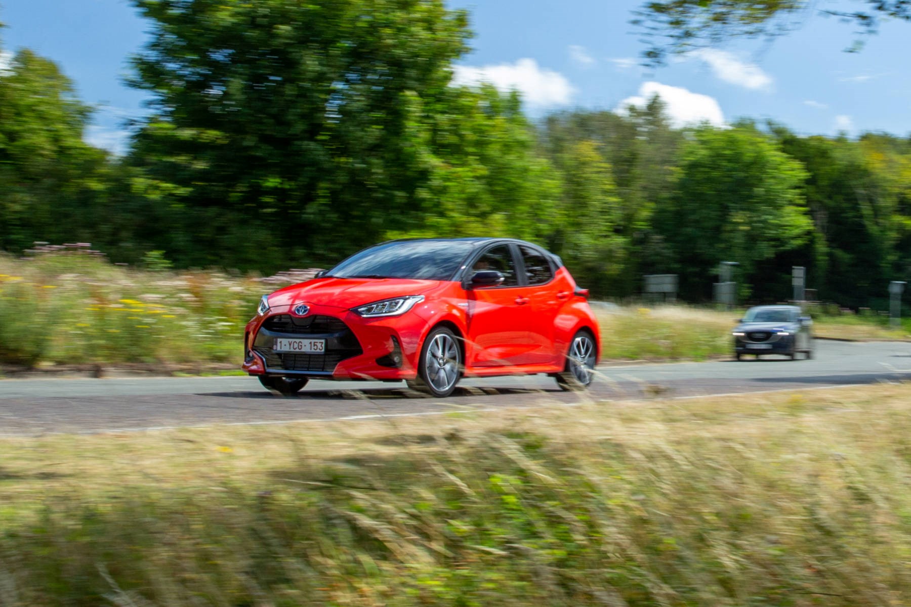 2020 Toyota Yaris driving 2020 Toyota Yaris driving