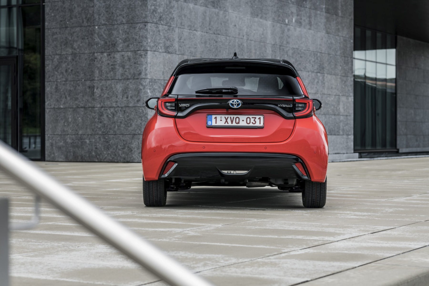 2020 Toyota Yaris rear 2020 Toyota Yaris rear