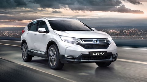 White 2021 Honda CR-V Hybrid