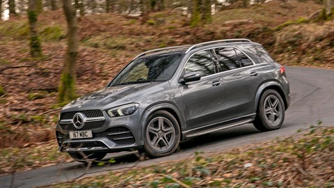 Grey 2021 Mercedes-Benz GLE 350de