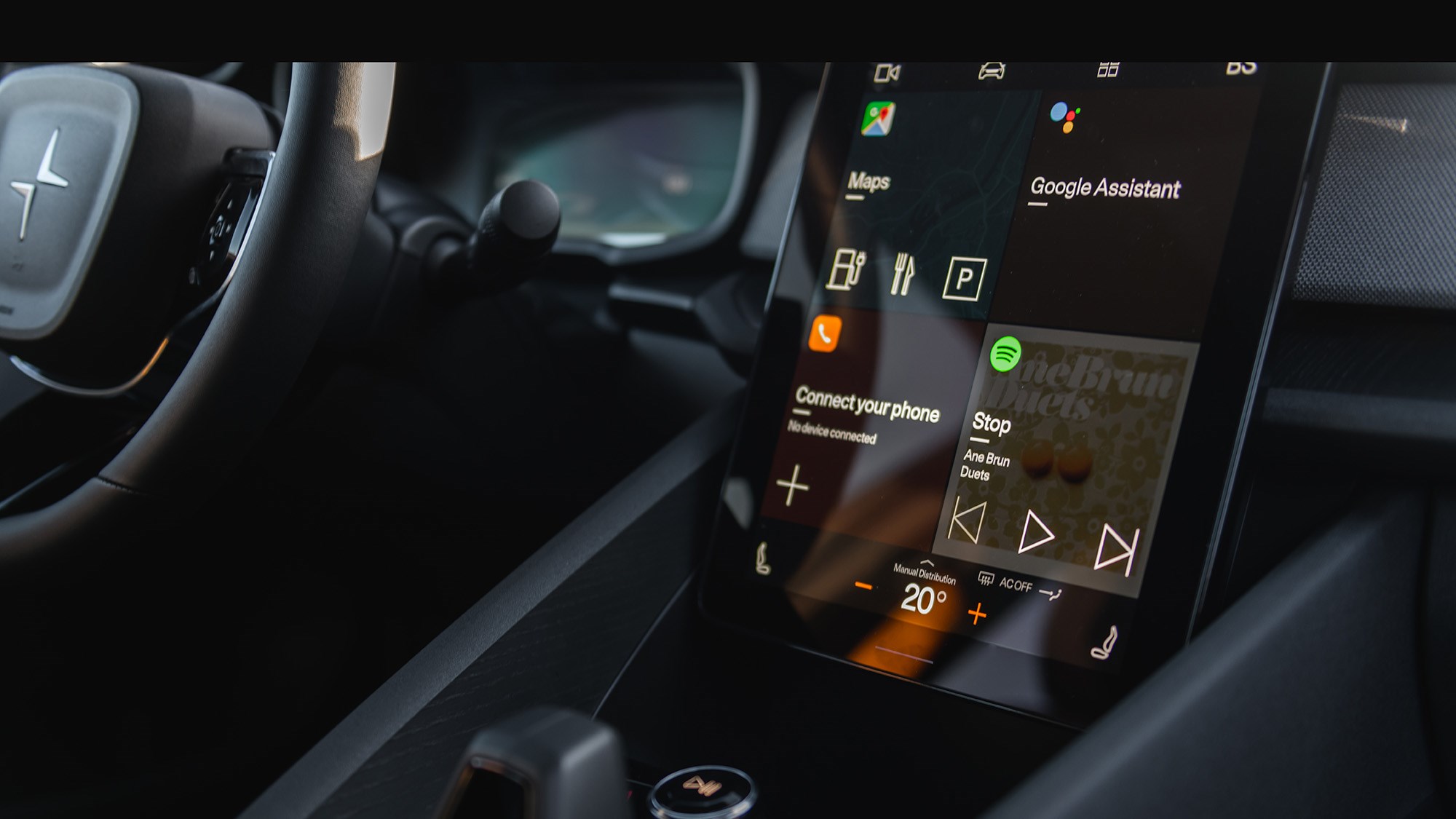 2020 Polestar 2 infotainment powered by Android 2020 Polestar 2 infotainment powered by Android