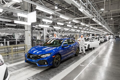 Honda Swindon factory coronavirus shutdown