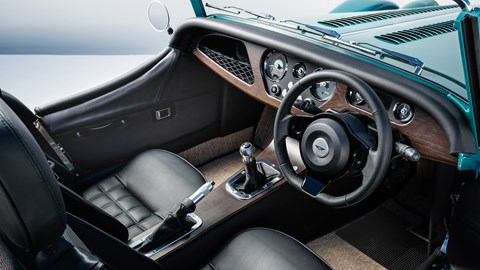 2020 Morgan Plus Four dashboard