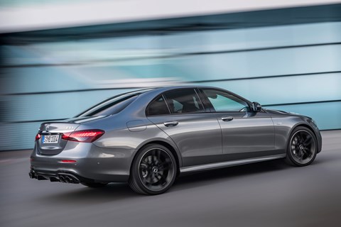 E53 rear cornering