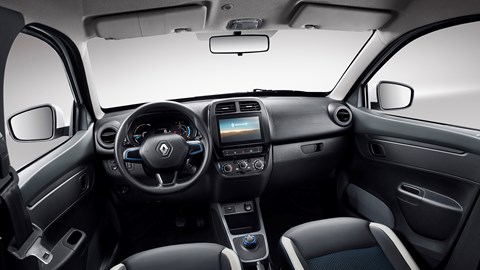Renault City K-ZE interior - the basis for the Dacia Spring's trim?