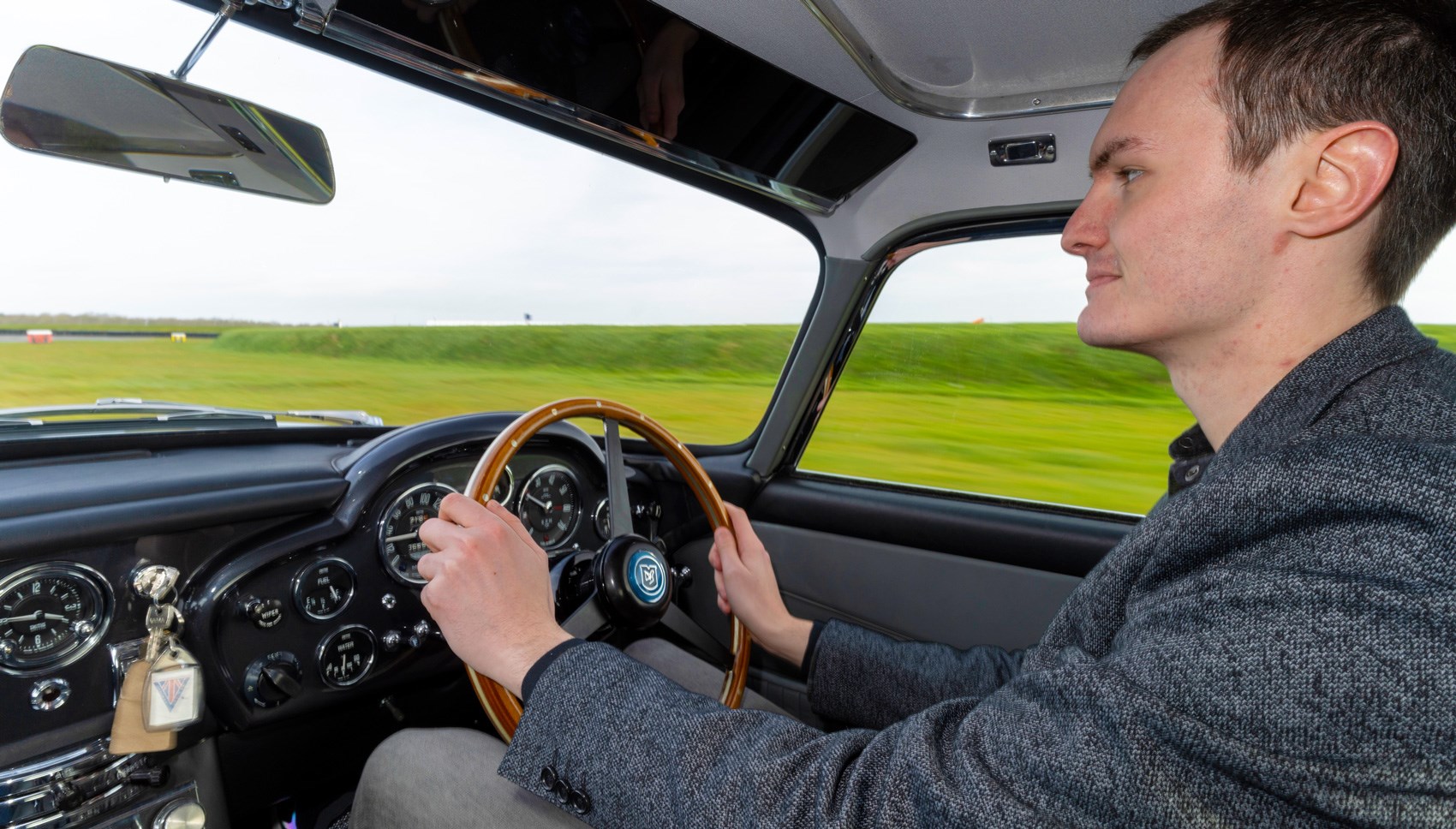 DB5 Jake driving
