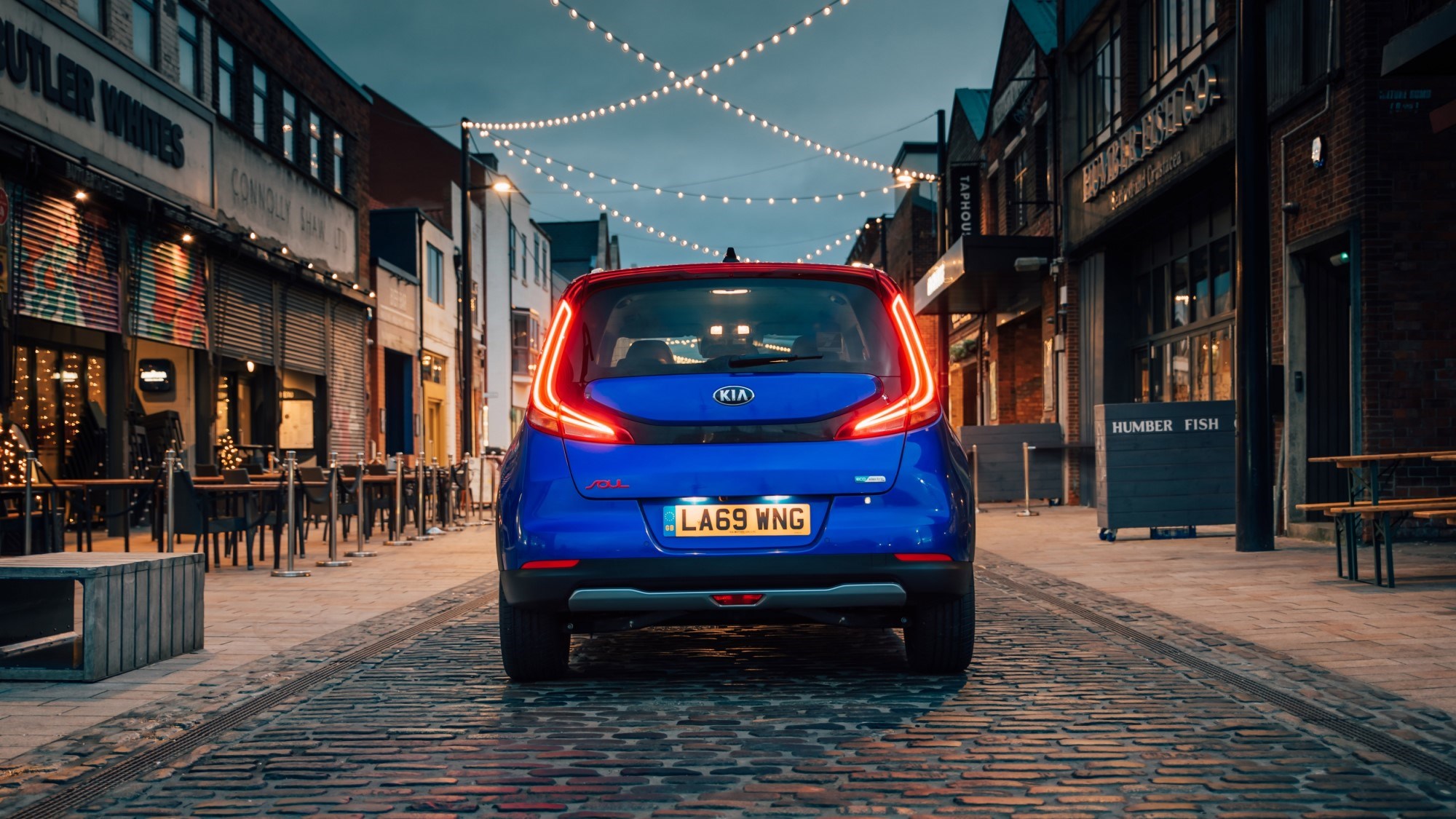 2020 Kia Soul EV rear lights