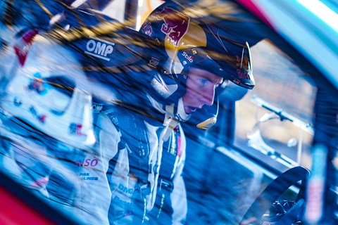 Elfyn Evans cockpit