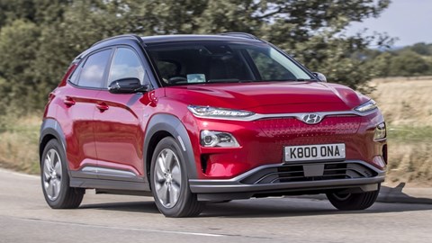Hyundai Kona Electric - qualifies for the Plug-in Car Grant