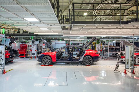 tesla fremont factory