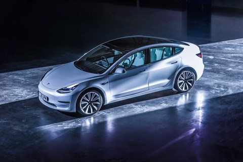 Tesla Model 3 static