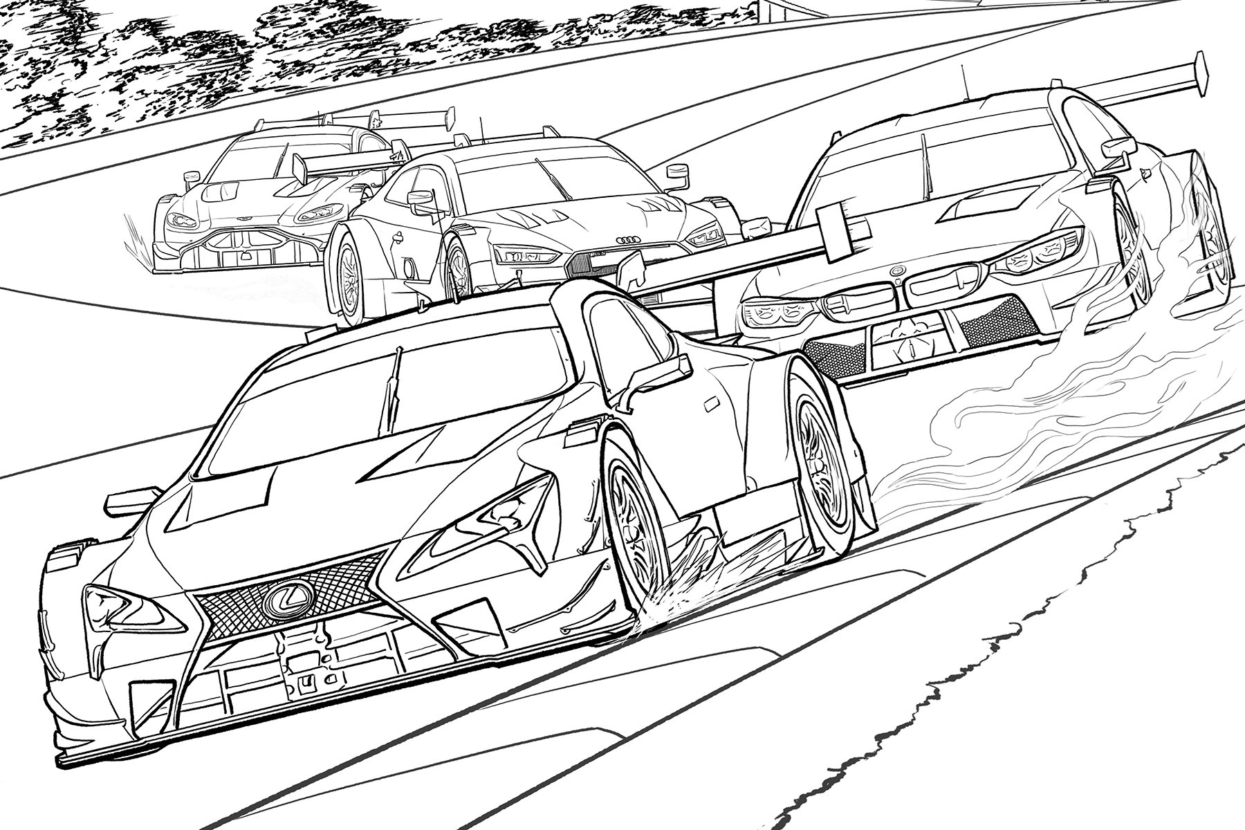 50 Shades Of Cray On The Best Car Colouring Pages For Kids Car Magazine