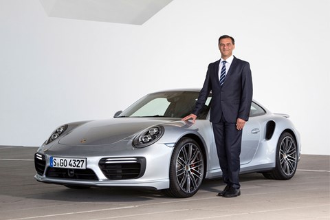 Dr Michael Steiner, R&D chief at Porsche