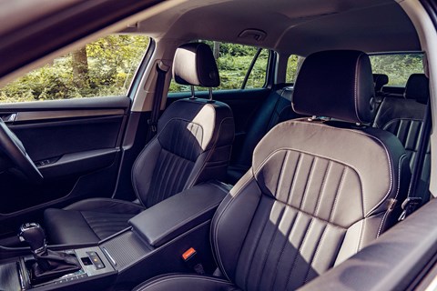 Skoda Superb seat