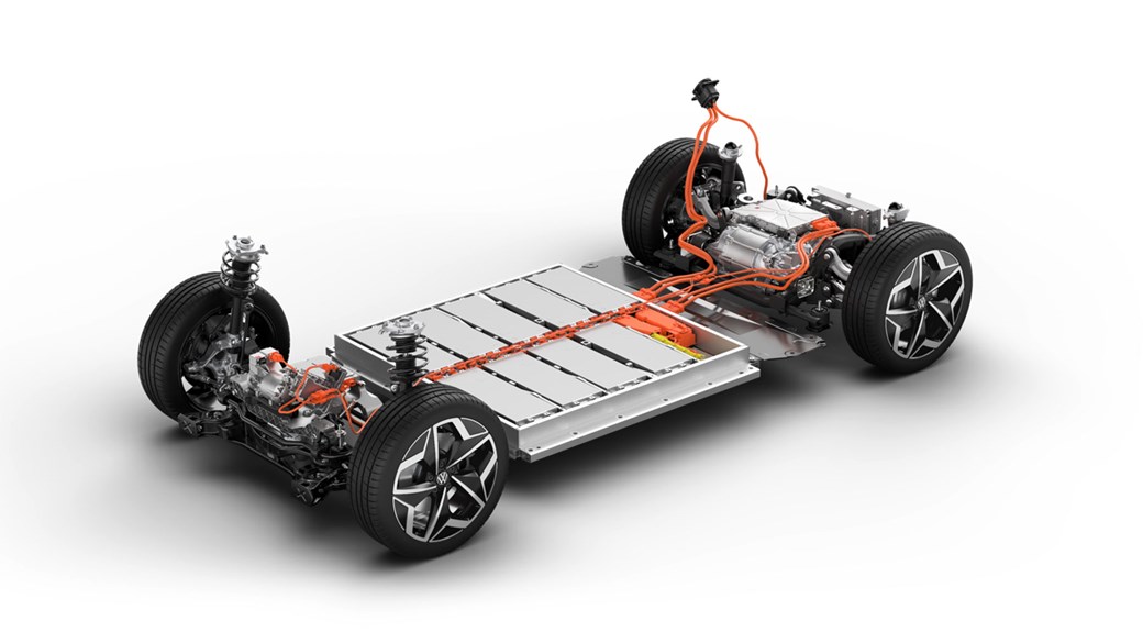 Electric vehicles (EVs) normally store the batteries along the bottom of the chassis