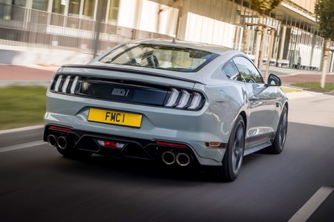 mustang mach 1 rear