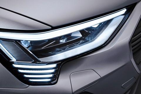 Digital matrix headlight