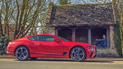 Tim Pollard and his Bentley Continental GT V8