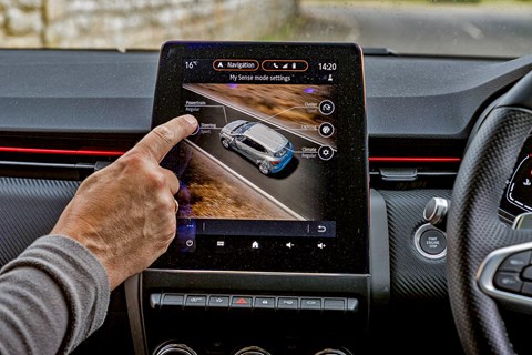 Clio LTT screen