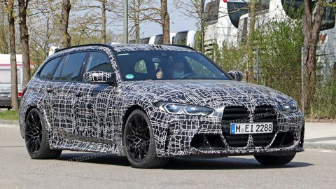 BMW M3 Touring spy photos by CAR magazine