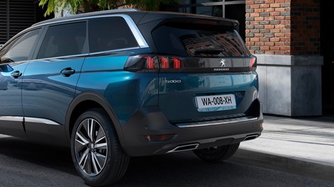 2020 Peugeot 5008 rear