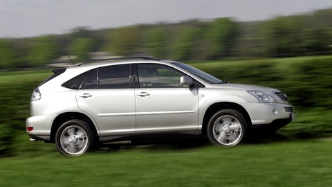 Lexus rx400h расход топлива