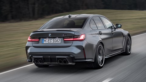 BMW M3 xDrive rear tracking