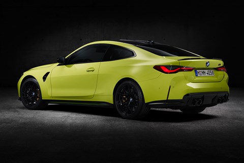 M4 rear three quarter