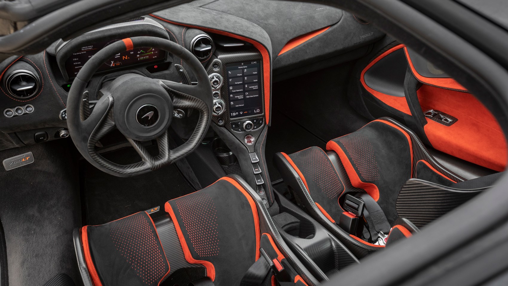 765LT interior