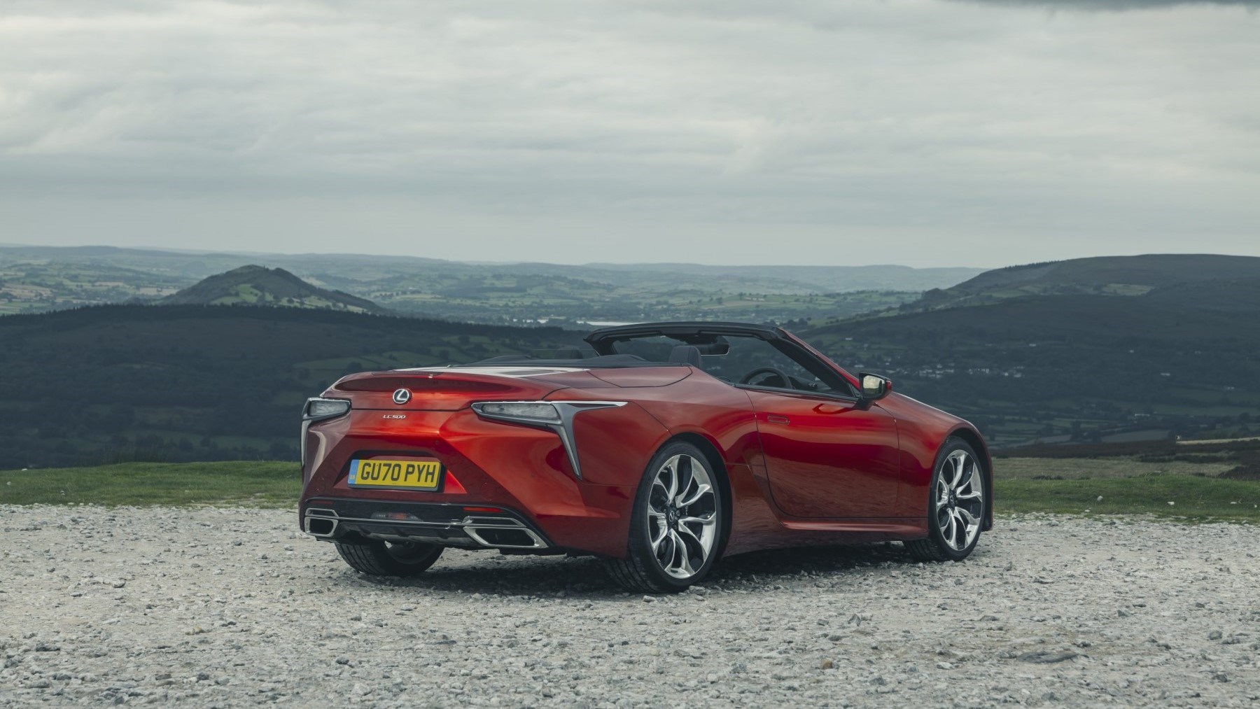 2020 Lexus LC Convertible - rear