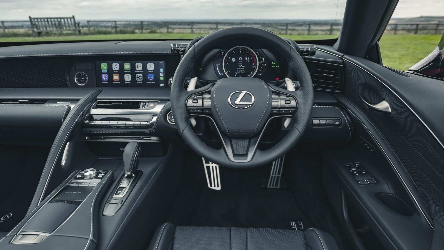 2020 Lexus LC Convertible - interior