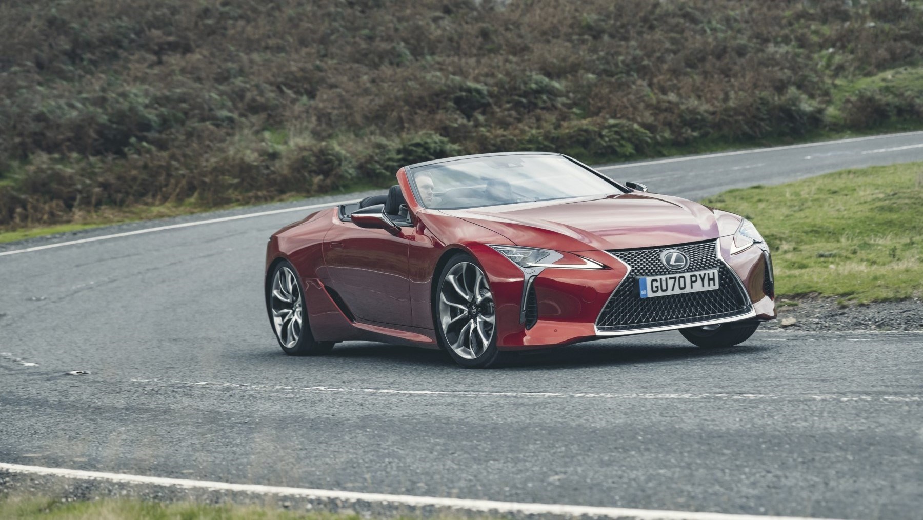 2020 Lexus LC Convertible - front cornering