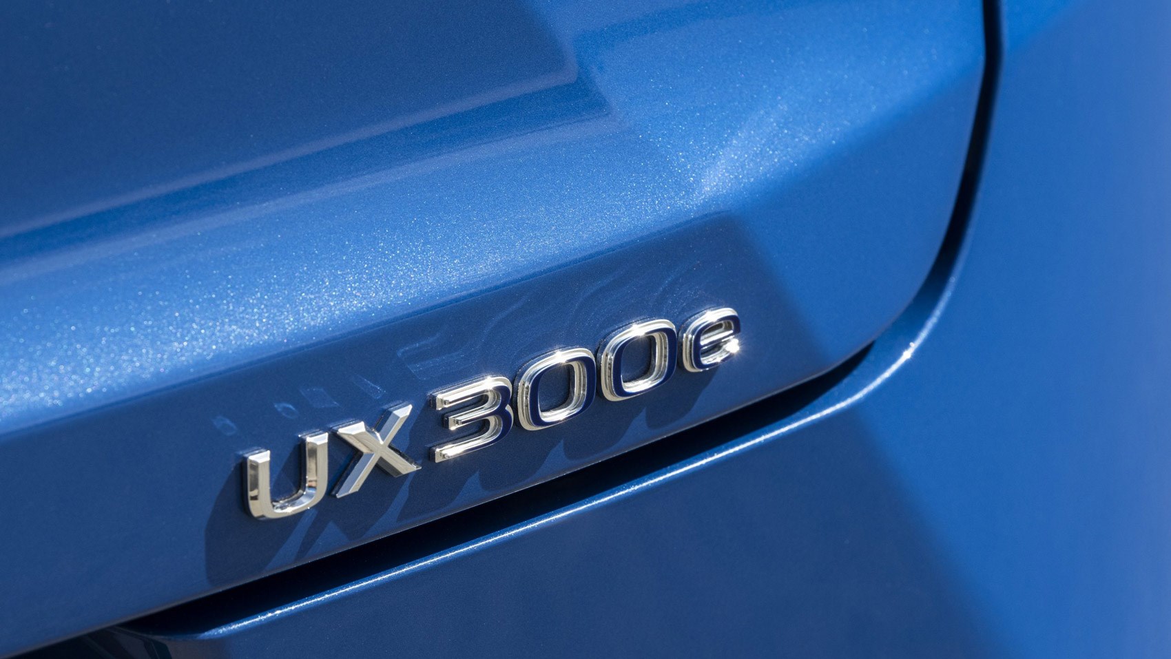 Lexus UX electric badge